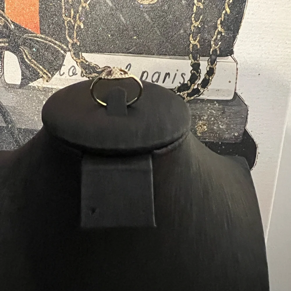 Evil Eye Gold Plated, Silver Ring - Picture 4 of 9